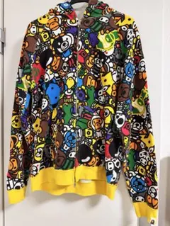 【希少 廃盤】A BATHING APE BAPE 総柄パーカー L サイズのサムネイル