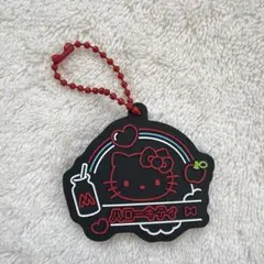 ハローキティ　ビビットネオンラバーキーチェーン