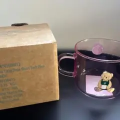 スターバックス × ジェラートピケ グラスマグ ソフト ピンク 355ml