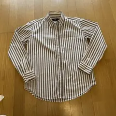 AZUL ストライプ 長袖シャツ S