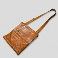 Carlo Carmagnini レザーショルダーバッグ サコッシュ