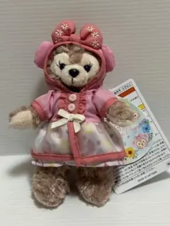 東京ディズニーシー　シェリーメイ　ぬいぐるみバッジ　ビューティフルレイニーデイズ