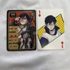 僕のヒーローアカデミア 人狼ゲーム トランプ 飯田天哉 原画