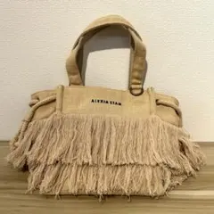 ALEXIA STAM フリンジトートバッグ