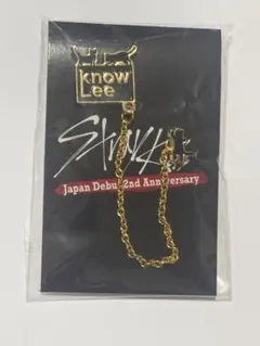 Straykids オンラインくじ リノ スキズ チェーン付きピンズ