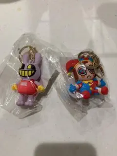 アメイジングデジタルサーカス キーホルダー＆シール