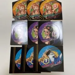 ジャンプショップ バースデイ缶バッジステッカー ワンピース ナミ ロビン