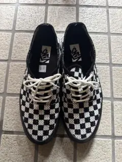 VANS チェッカーボード ニットスニーカー