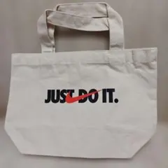 NIKE JUST DO IT キャンバストートバッグ 生成りのサムネイル