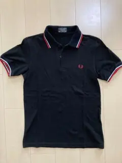 フレッドペリー FRED PERRY ブラック ポロシャツ 96cm 38サイズ