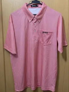 放出！新品未使用Srixon ポロシャツ Lサイズ 赤/ストライプ Srixon 赤 ストライプ ポロシャツ - メルカリ