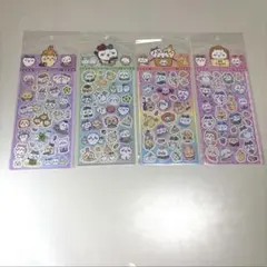 ちいかわ キャラクター シール ステッカー ホログラム加工 4枚セット
