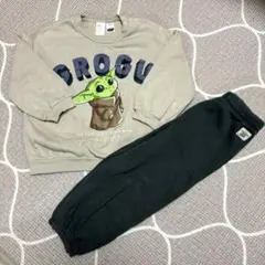 H&M マンダロリアン グローグー セットアップ　STAR WARS 90cm