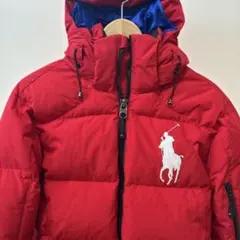 Ralph Lauren ナイロンジャケット ビックポニー レッド ネイビ - メルカリ