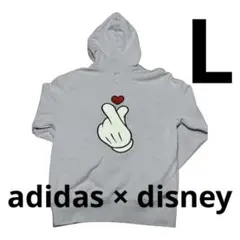 adidas originals disney パーカー L アディダス
