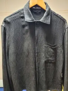 ZARA ジャカード レリーフ シャツジャケット　Mサイズのサムネイル