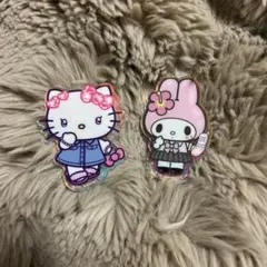 サンリオキャラクターズ　アクリルピンバッジ