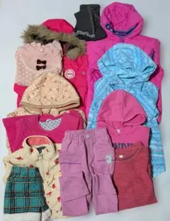 女の子 キッズ服 まとめ売り12枚　 120cm アウター トップス ボトムス