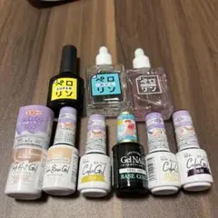 ネイル工房ペロリン 剥がし3点/百均ネイル6点