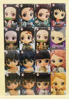 鬼滅の刃 Qposket フィギュア 10種類16体セット