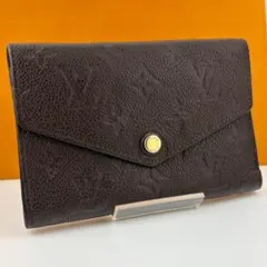 【極美品】ルイヴィトン ポルトフォイユ キュリーズ コンパクト アンプラント