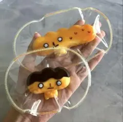 スクイーズ　こげパン　2個セット　柔らかい氷バター