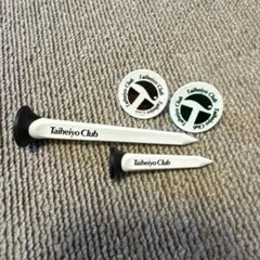 TOUR TEE ゴルフティー 2種セット 太平洋クラブロゴ入りのサムネイル