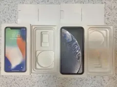 iPhone X、XR 箱のみ2点セット