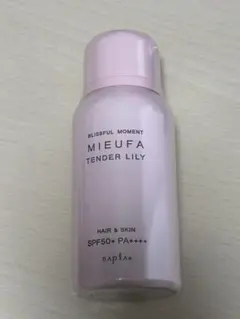 新品未開封MIEUFA TENDER LILY 日焼け止めスプレーのサムネイル