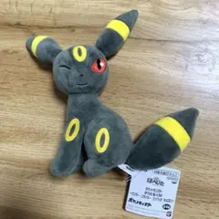 ポケモン　ほぴぺた　ぬいぐるみ　ブラッキー