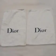 Dior ディオール 保存袋 巾着袋 2枚セットのサムネイル
