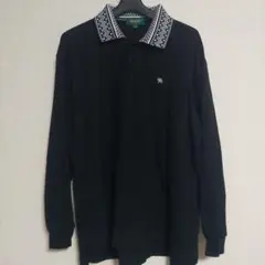 90s 日本製 KENZO GOLF 長袖ポロシャツ ラガーシャツ サイズ4