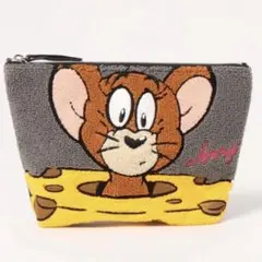 トムアンドジェリー　新品　未開封　さがら刺繍ポーチ　Jerry ジェリー　ポーチ