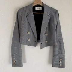 ショートジャケット テーラードジャケット