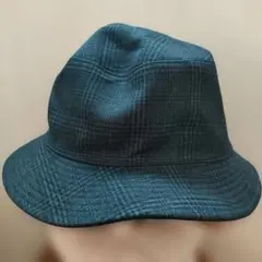 RACAL バケットハット ウール　リバーシブルチェック柄ラカルCA4LA