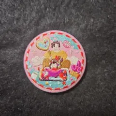 ディズニー　刺繍缶バッジ　ビスケット2 シュガー・ラッシュ 刺繍　缶バッジ