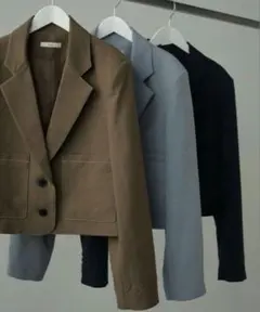 【値下げ中】anuke Heather Short Jacket アンヌークのサムネイル