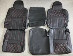 レガリアシートカバー ホワイト レッド日産デイズ1台分 - メルカリ