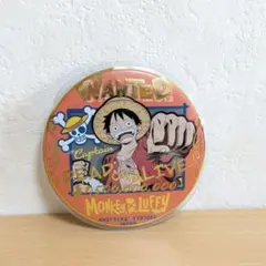 ONE PIECE モンキー・D・ルフィ 缶バッジ USJ