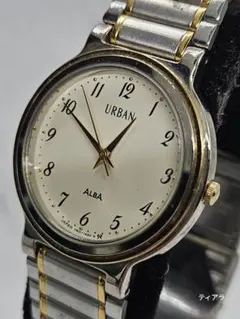 稼働品 SEIKO ALBA URBAN 腕時計 コンビカラー 電池交換済のサムネイル