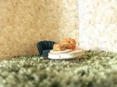 【ミニチュア スイーツ】爽やかオレンジのロングデニッシュセット。
