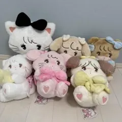 mikko characters抱きしめおリボンぬいぐるみ セット