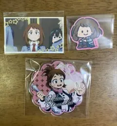 僕のヒーローアカデミア オープンスクール カップケーキ コースター 麗日お茶子