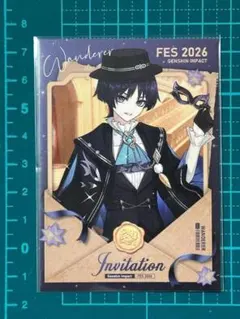 原神　放浪者　スカラマシュ　FES　特典　チェキ　ぱしゃこれ　フォトカード　F