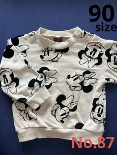 詰め放題対象! baby doll ミニーちゃんトレーナー　90サイズ