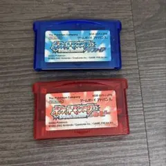 GBA ポケットモンスター ルビー サファイア 2本セット