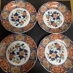 南風窯　古伊万里様式　皿4枚セット