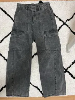 グレー ワークパンツ・カーゴ パンツ GU