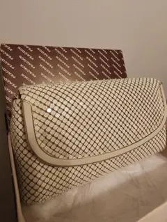 老舗★Peacock珍ビジュービーズバッグ★和装結婚式partyバッグ‪★極美品