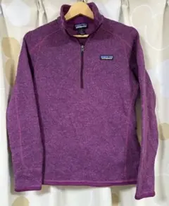✨美品✨パタゴニア ハーフジップ ベターセーター ニット フリース パープル